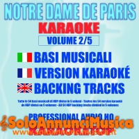 Tutte le 54 basi musicali del musical NOTRE DAME DE PARIS.