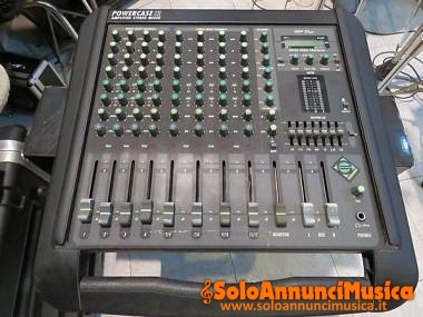 Mixer Audio Analogico Amplificato LEM POWER CASE 12