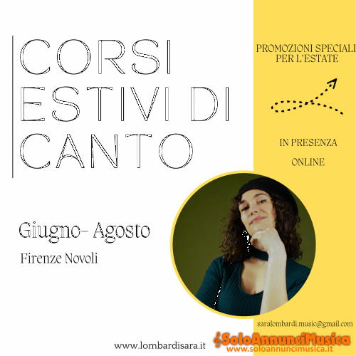 Lezioni di canto moderno