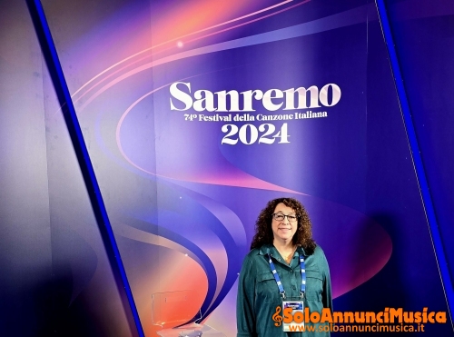   Vitaliano Gallo e Cristina Noris al  Festival di SanRemo 74° Edizione 2024