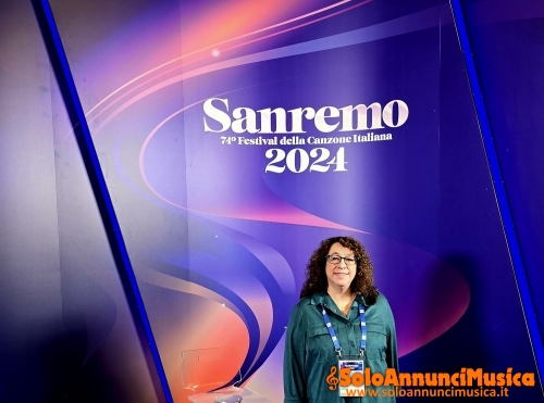   Vitaliano Gallo e Cristina Noris al  Festival di SanRemo 74° Edizione 2024