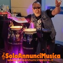 Marco Vattovani - Percussionista – Live & Studio Batteria Percussioni etniche (djembe e tamburi bassi in generale) Celtica (bodhrán) –  Hangdrum (Hang Pan) 