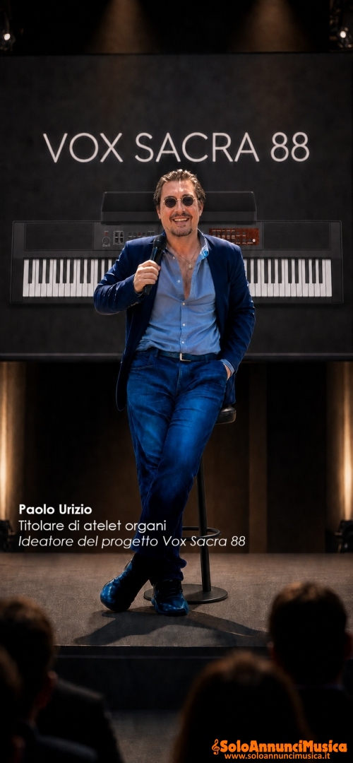 Organo Liturgico Portatile Vox Sacra 88 by atelet organi - 799€ + IVA