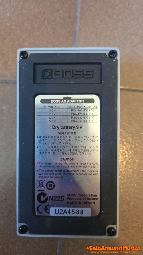 Boss NS‑2 Noise Suppressor – Ottime condizioni, usato poco