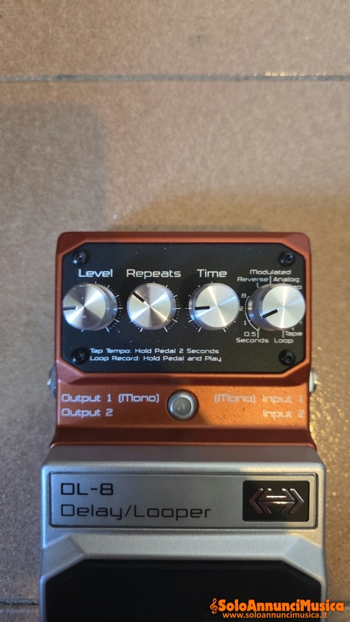 HardWire DL-8 Delay Looper – Condizioni perfette + scatola originale